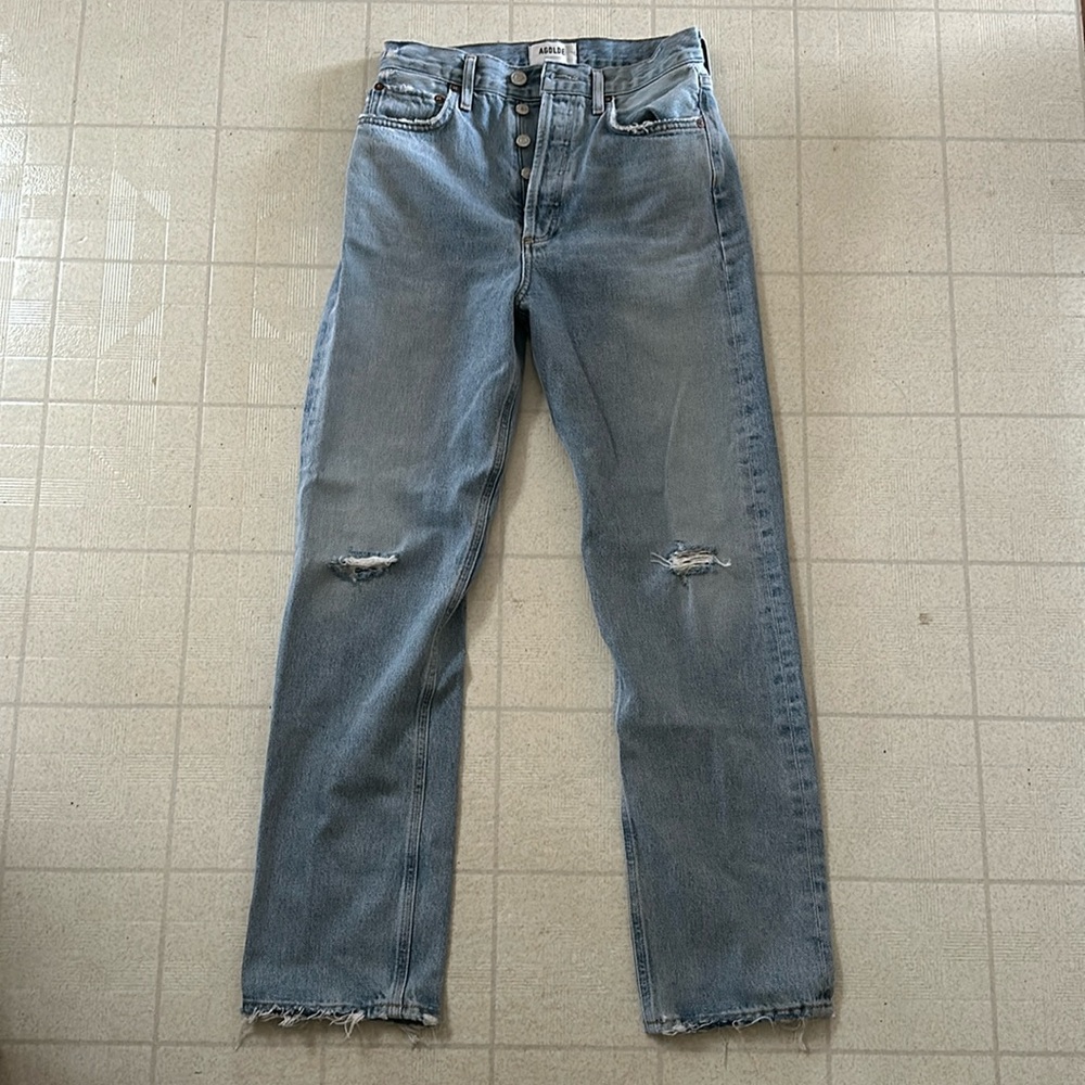 Agolde 90s pinch waist jeans in flashback
